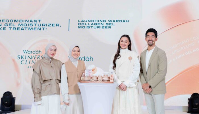 Wardah Luncurkan Recombinant Collagen Gel Moisturizer
