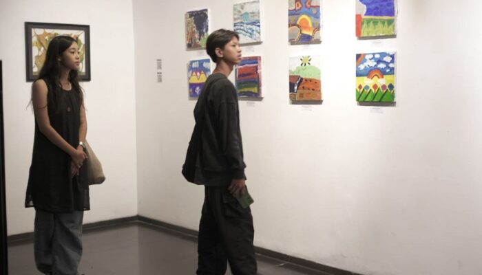 Warna Harapan dari Seniman Cilik dalam Infinite Color di ARTSPACE Surabaya