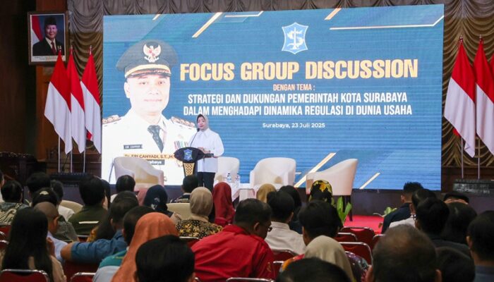 Pemkot Surabaya Gelar FGD Bahas Dinamika Regulasi, Dorong Kolaborasi Pengusaha dan Pemerintah