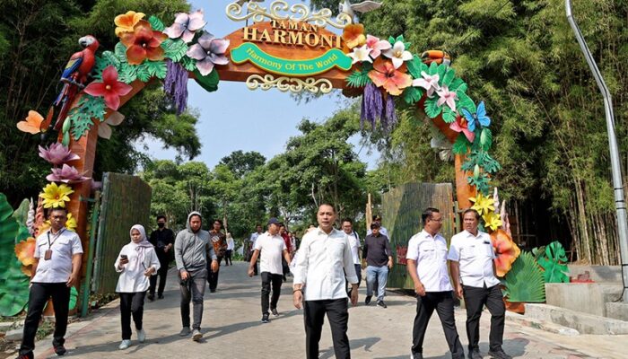 Wali Kota Eri Cahyadi Launching Wajah Baru Taman Harmoni Keputih Awal Agustus