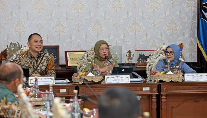 Surabaya Dapat Nilai Tertinggi Reformasi Birokrasi, MenPAN-RB Puji Kepemimpinan Wali Kota Eri Cahyadi