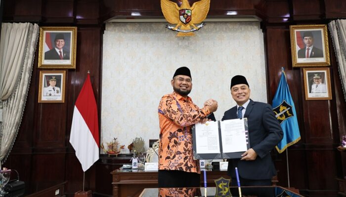 Kota Surabaya dan Halmahera Selatan Jajaki Peluang Kerjasama Potensi Maritim