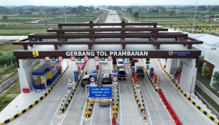 Tarif Jalan Tol Solo-Yogyakarta-NYIA Kulon Progo Segmen Klaten-Prambanan Resmi Berlaku