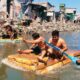 Normalisasi Sungai Kalianak Dilaksanakan, Warga Kalianak Rayakan Kemerdekaan dengan Lomba Dayung