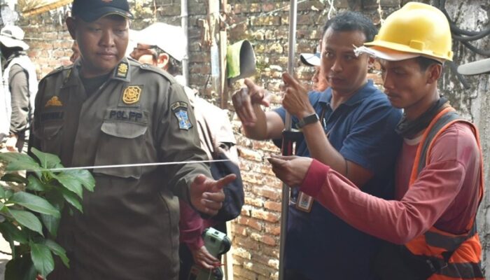 Proses Penandaan Bangunan Hampir Rampung, Pemkot Surabaya Siap Lanjutkan Normalisasi Sungai Kalianak