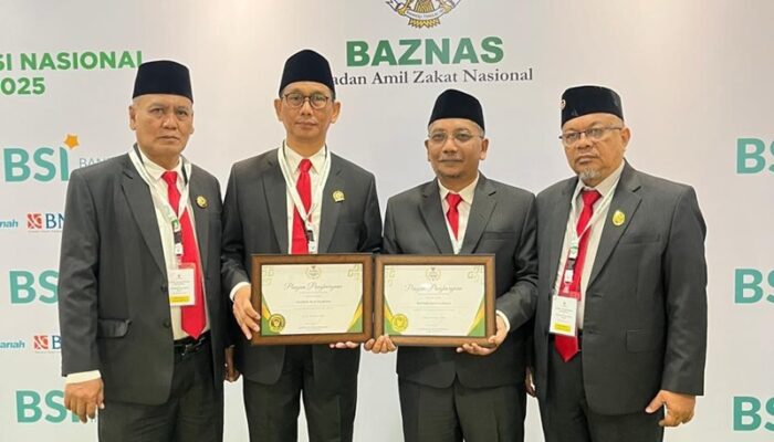 Wali Kota Eri Raih Penghargaan di Baznas Award 2025