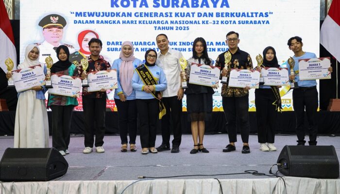 Peringatan Hari Keluarga Nasional ke-32, Wali Kota Eri Dorong Peran Ayah Untuk Memperkuat Keluarga