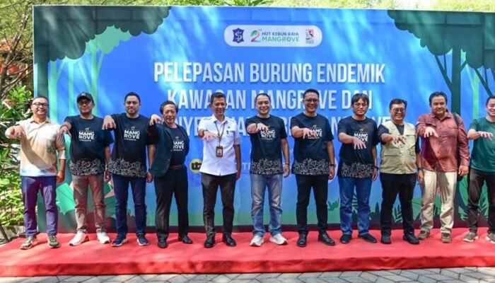 Kebun Raya Mangrove Surabaya Jadi Pusat Perpustakaan Bakau Dunia