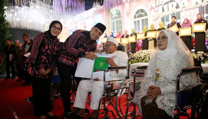 285 Pasangan di Surabaya Ikuti Isbat Nikah Massal, Enam Pasangan Baru Saksi Nikahnya Walikota Surabaya hingga Forkopimda