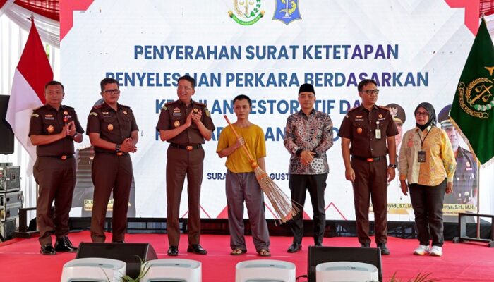Kejari dan Pemkot Surabaya Terapkan Restorative Justice untuk 11 Pelaku Tindak Pidana