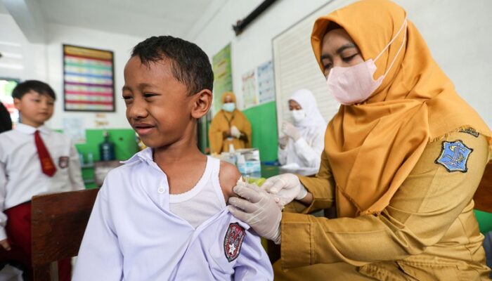 Cegah KLB Campak, Pemkot Surabaya Fokus Kejar Imunisasi Anak dan Lakukan Pencegahan