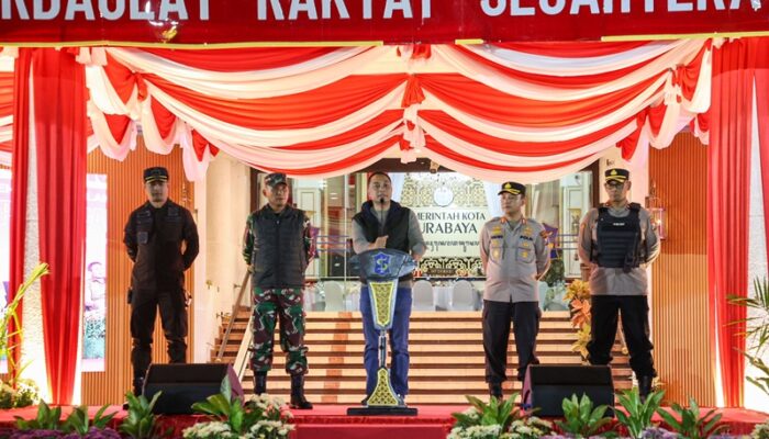 Jadi Benteng Keamanan Kampung Pancasila, Wali Kota Eri Apresiasi Warga Dirikan PAM Swakarsa