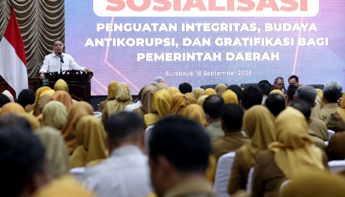 Perkuat Integritas dan Budaya Antikorupsi Bagi ASN, Pemkot Surabaya Gandeng KPK