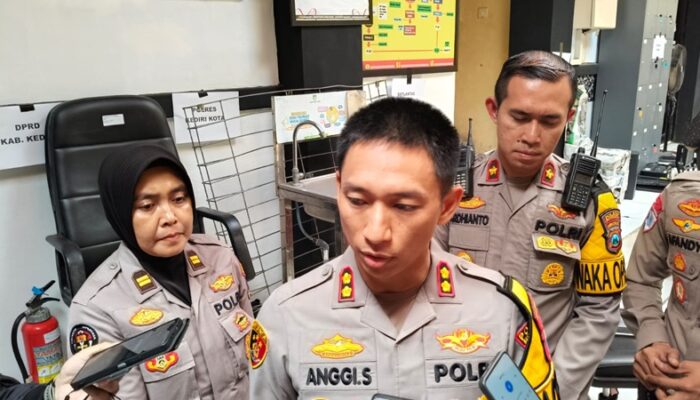 Usut Insiden Pengrusakan dan Penjarahan, Polres Kota Kediri Mulai Lidik Dalangnya