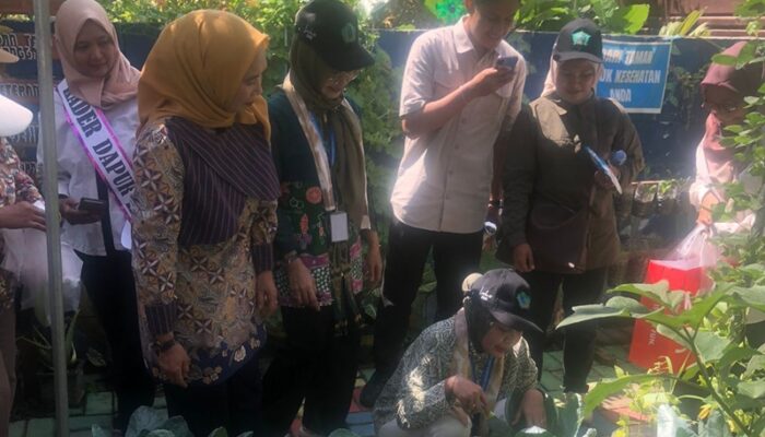 PKK Kabupaten Sidoarjo dan Tim Juri Rumah Sehat Tinjau Wilayah RT 06 RW14 Blurukidul