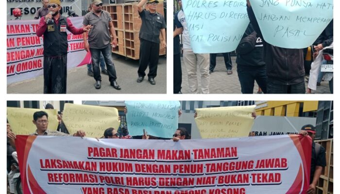 Desak Kasus Minerba dan Solar Subsidi Dilanjutkan, Gabungan LSM Kediri Raya Menyoal SP3