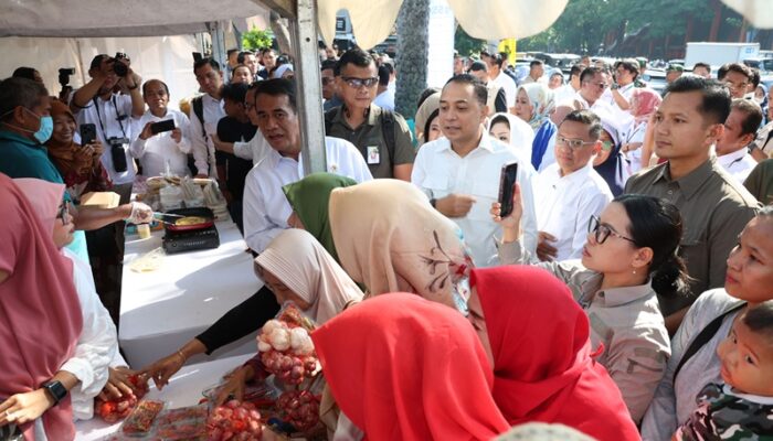 Surabaya Capai Deflasi 0,07 Persen, Menteri Pertanian Apresiasi Kinerja Wali Kota Eri Cahyadi