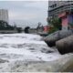 Busa Putih Kembali Muncul di Kalisari Damen, DLH Surabaya Imbau Masyarakat Tak Buang Deterjen Ke Sungai