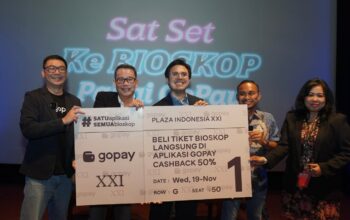 GoPay Kini Layani Pembelian Tiket Bioskop XXI Langsung di Aplikasi.