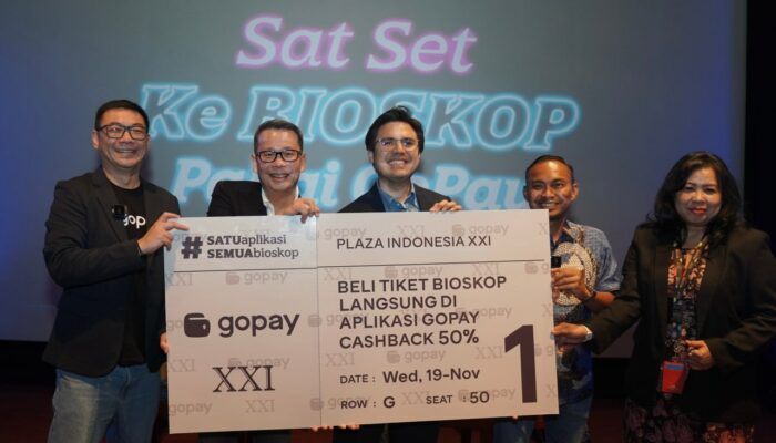 GoPay Kini Layani Pembelian Tiket Bioskop XXI Langsung di Aplikasi.