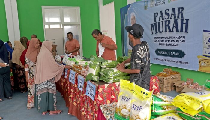 Bakorwil III Malang dan Pemkot Surabaya Gelar Pasar Murah, Upaya Stabilisasi Harga dan Tekan Inflasi Akhir Tahun
