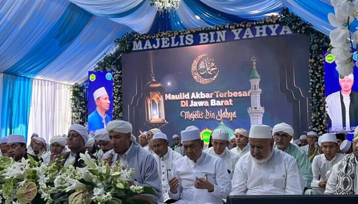 Habib Usman Kembali Sebut Nama Adies Kadir di Acara Maulid Akbar