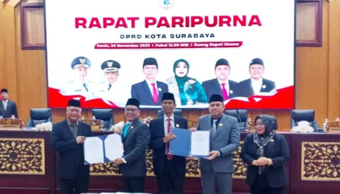 DPRD Surabaya dan Pemkot Sepakat Bahas 3 Raperda Inisiatif, Ini Penjelasannya!