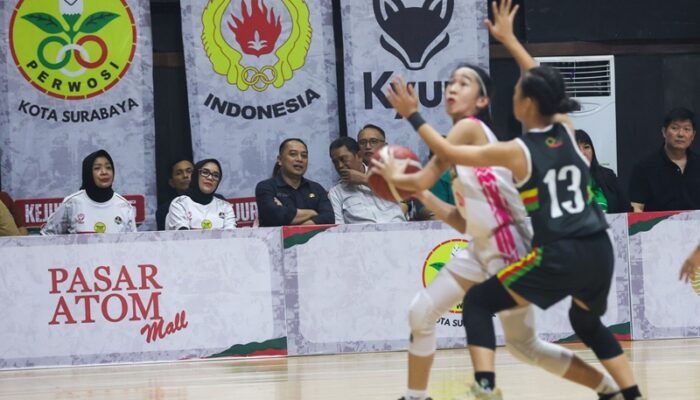 Wali Kota Eri Buka Kejurkot Basket Perbasi-Perwosi 2025