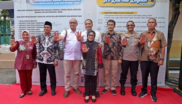 Lindungi Pelajar dari Ancaman Siber, Surabaya Gandeng Densus 88 dan BNN