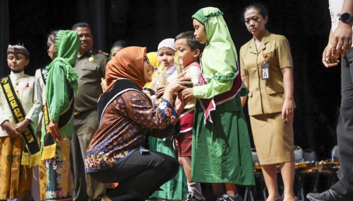 Gelar Awarding Duta Trantibum 2025, Satpol PP Lahirkan Agen Perubahan dari PAUD hingga SMA/SMK