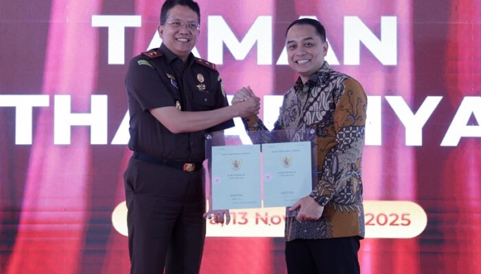 Resmi Diserahkan Kejati Jatim, Waduk UNESA Bakal Punya Wajah Baru dan Jogging Track