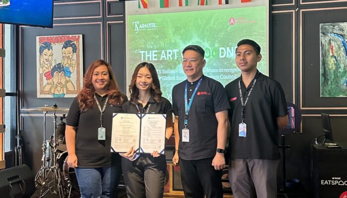 ARTOTEL TS Suites Raih Sertifikasi GSTC