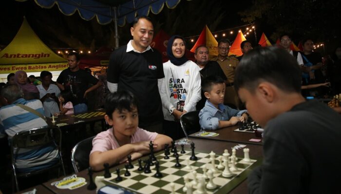 Surabaya Jadi Pusat Catur Internasional, Gelar Cap Kapal Checkmate FIDE Rated Edisi Ketiga