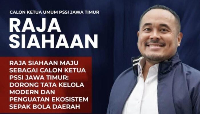 Dorong PSSI Jatim Dipimpin Figur Profesional, Arif Fathoni Sebut Raja Siahaan Penuhi Kriteria