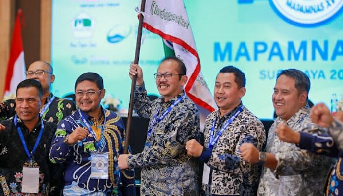 Dirut Perumda Air Minum Tirta Raharja Nahkodai PERPAMSI Periode 2025-2029