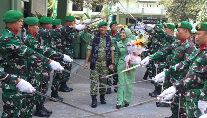 Kodim 0809/Kediri Gelar Acara Tradisi Lepas dan Sambut Dandim Baru