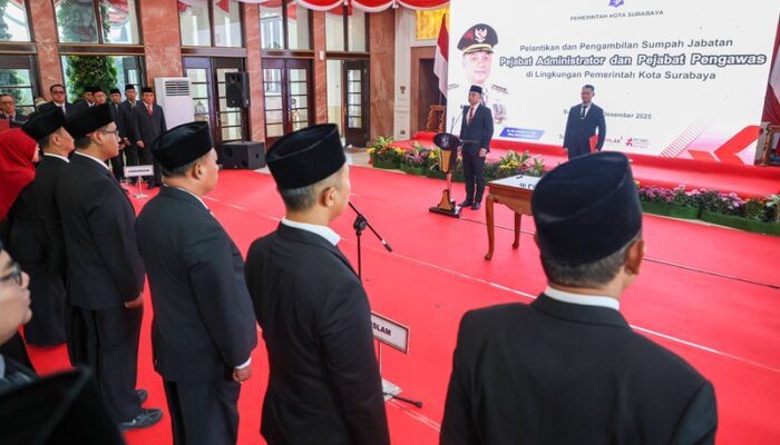 Rotasi Pejabat Surabaya: Wali Kota Eri Cahyadi Putar 79 Pejabat Administrator dan Pengawas