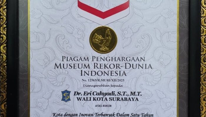 Surabaya Pecahkan Rekor MURI: Kota dengan 1.214 Inovasi dalam Setahun
