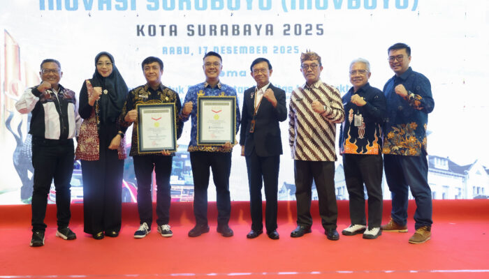 Tegaskan Predikatkan Terinovasi, Kota Surabaya Lahirkan 1.214 Inovasi Sepanjang Tahun 2025