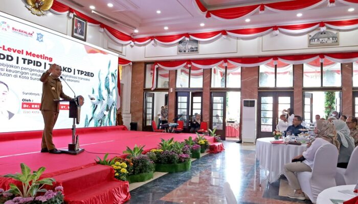 Dorong Pertumbuhan Ekonomi, Pemkot Surabaya dan Forkopimda Satukan Strategi Kendalikan Inflasi dan Percepat Digitalisasi