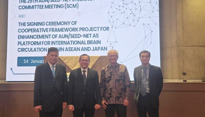 Pimpin Forum AUN/SEED-Net di Bangkok, ITS Surabaya Perkuat Kolaborasi Riset Teknik ASEAN-Jepang
