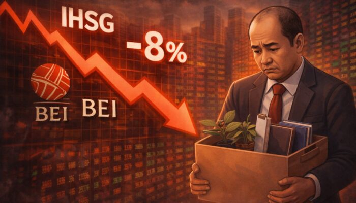 IHSG Sempat ‘Trading Halt’ 8 Persen, Dirut BEI Nyatakan Mundur