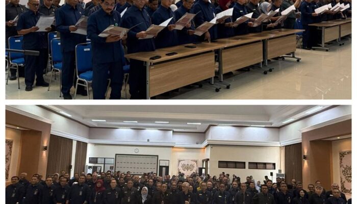 PT Surabaya Gelar Acara Pengucapan dan Penandatanganan Pakta Integritas Aparatur Peradilan