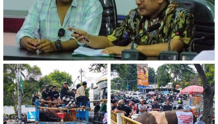 Mitra Jagal Pegirian Gelar Aksi Demo, Pimpinan DPRD Surabaya: Relokasi RPH harus ditempuh melalui dialog