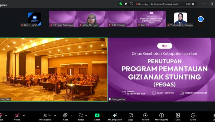 Program PEGAS di Jember Perbaiki Status Gizi 90,12 Persen Balita Stunting