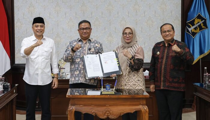 Pemkot Surabaya dan Pemkot Jambi Teken Kerja Sama Manajemen ASN dan Potensi Daerah