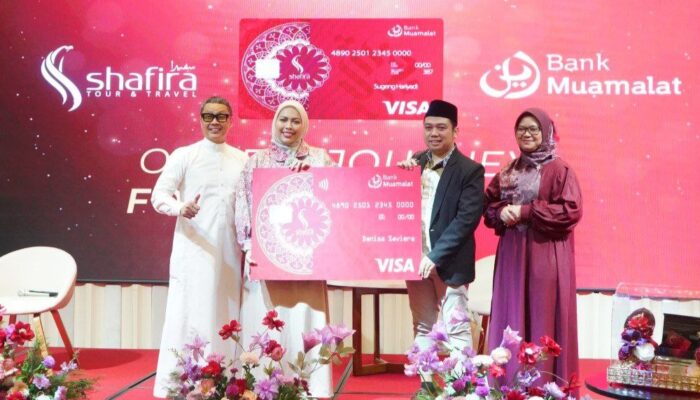 Shafira Tour & Travel Bersama Bank Muamalat Luncurkan Privilege Card untuk Jemaah