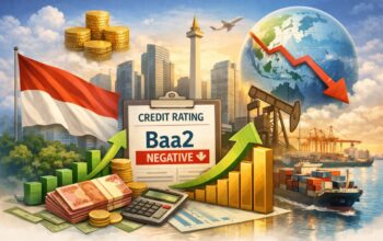 Moody’s Pertahankan Rating Indonesia di Baa2, Outlook Jadi Negatif
