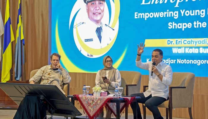 Wali Kota Eri Cahyadi Dorong Mahasiswa jadi Pengusaha untuk Gerakkan Perekonomian Lokal