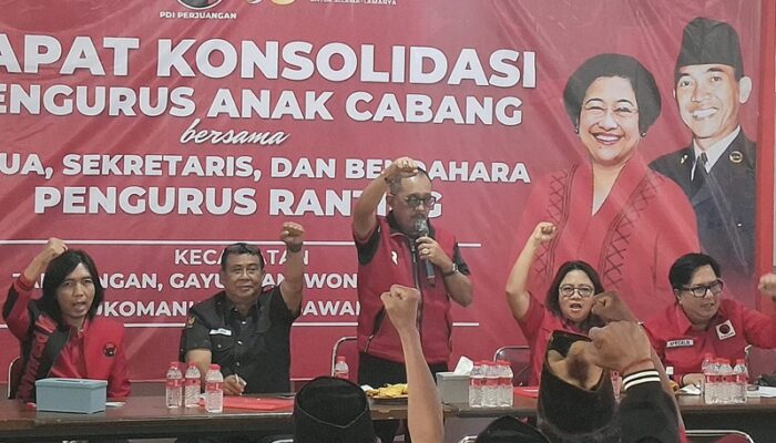 DPC PDIP Surabaya Konsolidasi Dapil 4, Tekankan Regenerasi dan Rebut Kemenangan